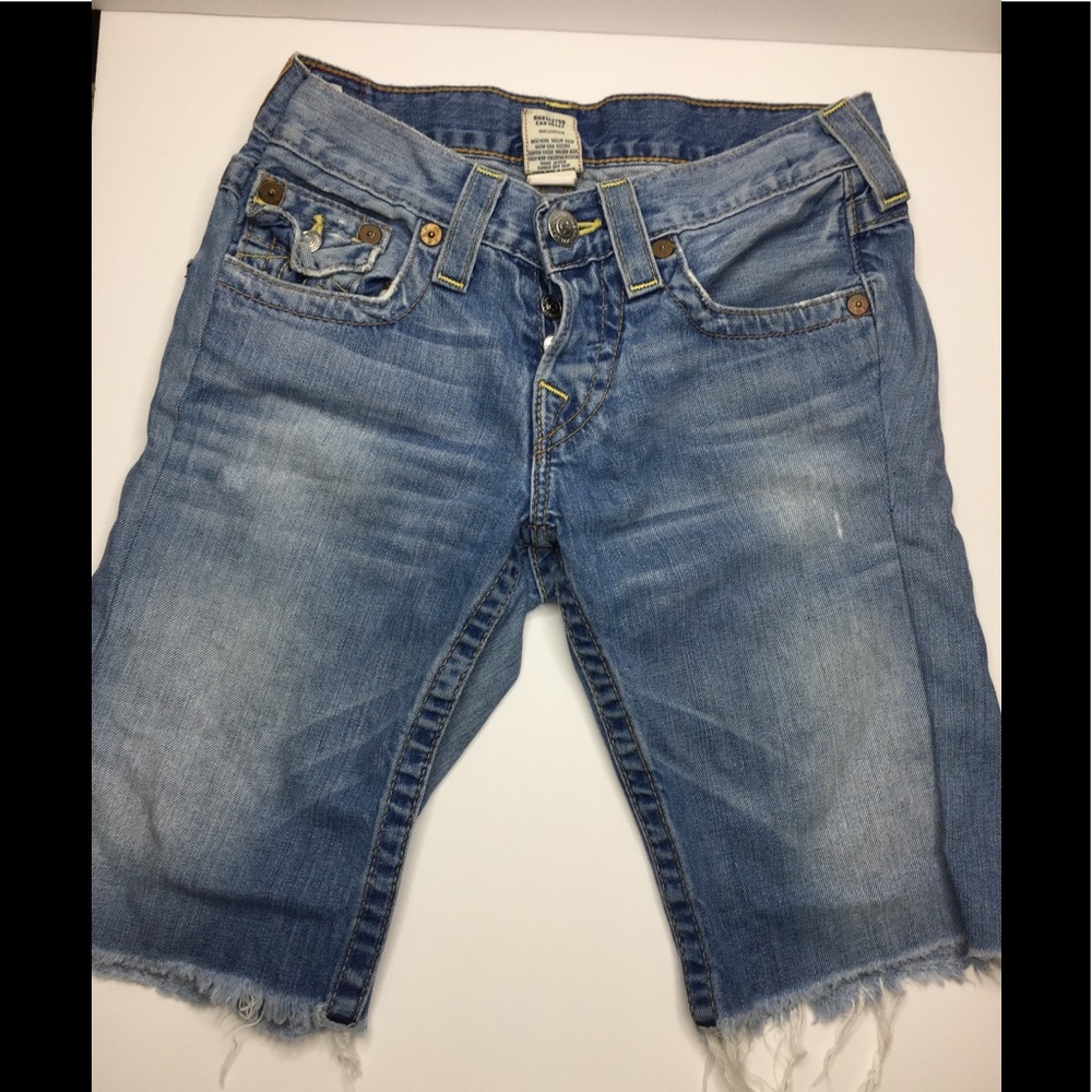 True Religion - Riley Cut off shorts - Waist fixed